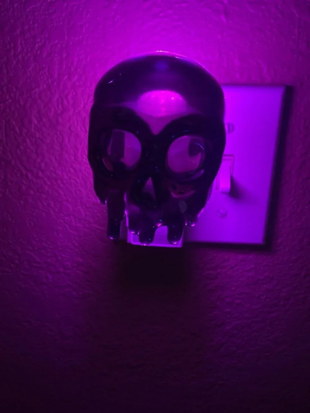 BBW Halloween 2026 “Drippy Skull” Light Up  Wallflower Fragrance Plug & Refill